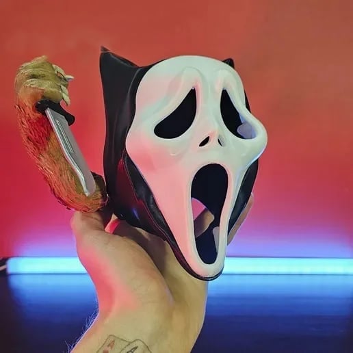 🎁TikTok Last Day Sale - 70% OFF🔥🎭Screaming Cat Mask - Modular 