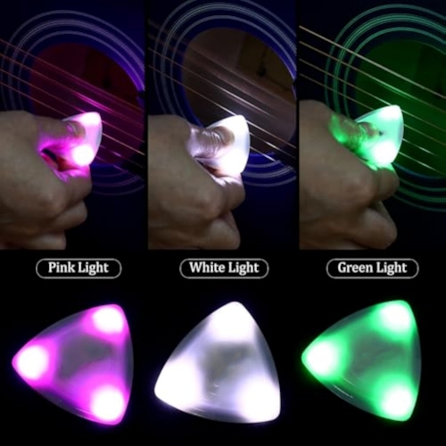 🔥Last Day Promotion 70% OFF🔥Auto LED Glowing Guitar Picks⚡BUY 2 GET 1 FREE