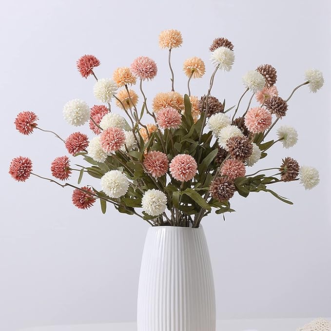 🎃Halloween Flash Sale - 50% off - 🔥Outdoor Artificial Dandelion Flowers💐✔️97.5% of customers purchased 10 or 20 bundles or more. 😍