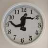 🔥Last Day Promotion 48% OFF-🎁-Monty Python inspired Silly Walk Wall Clock(BUY 2 FREE SHIPPING)