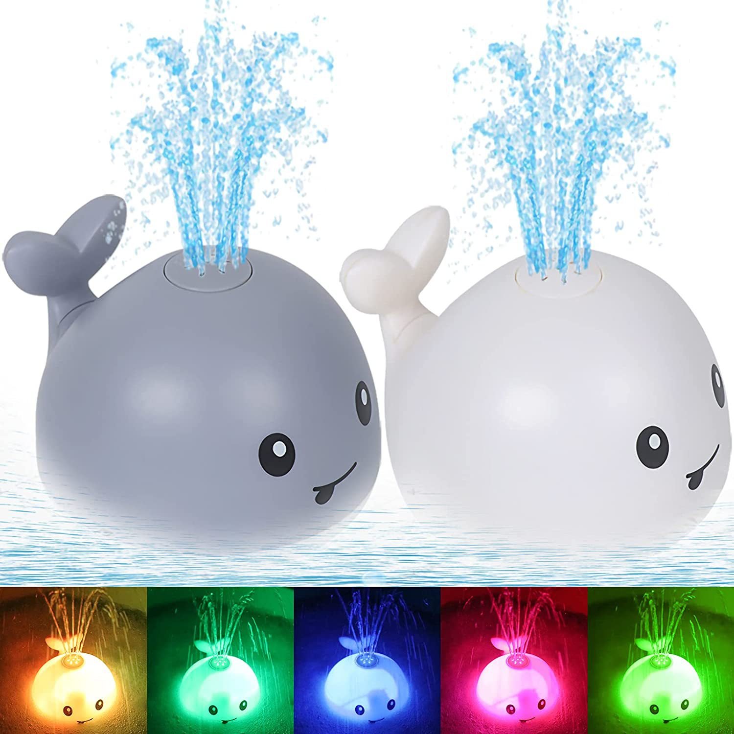 (🔥HOT SALE - SAVE 50% OFF) Whale Bath Toy - Buy 2 Free Shipping