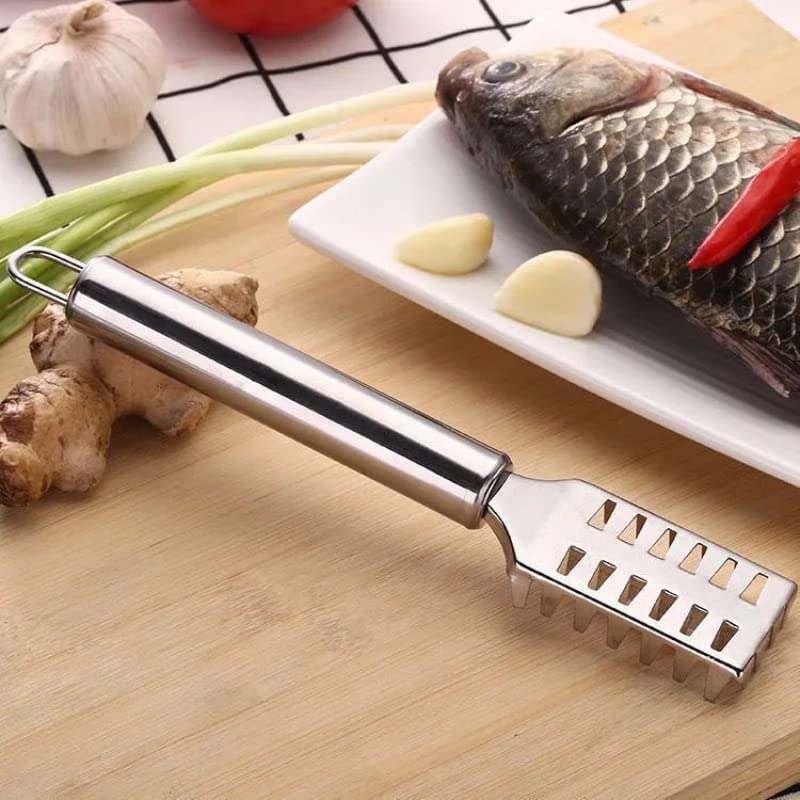 ⏰Last Day Promotion 70% OFF - Stainless Steel Fish Scaler - Buy 2 Get 1 Free Now