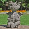 MystiCalls Garden Dragon Meditated Statue Collecting