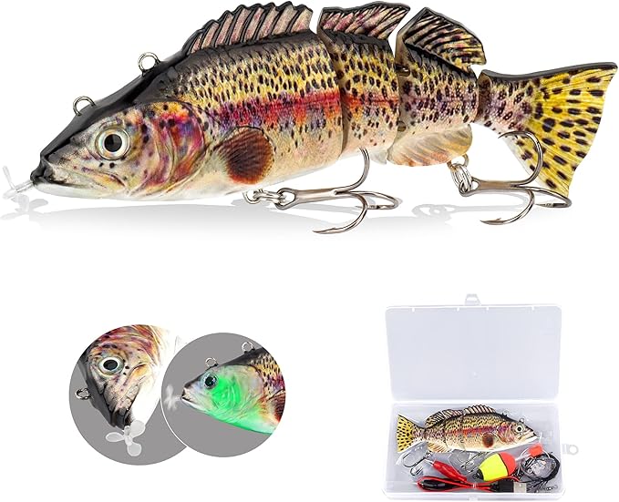 🔥Last Day Sale 49% OFF - Robotic Auto-Swimming Fishing Lure, 🎁BUY 2 FREE SHIPPING