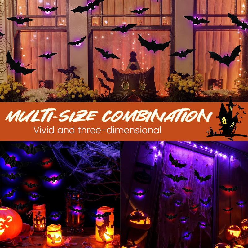 ⏰LAST DAY SALE 50% OFF💥LED Bat Wall Sticker