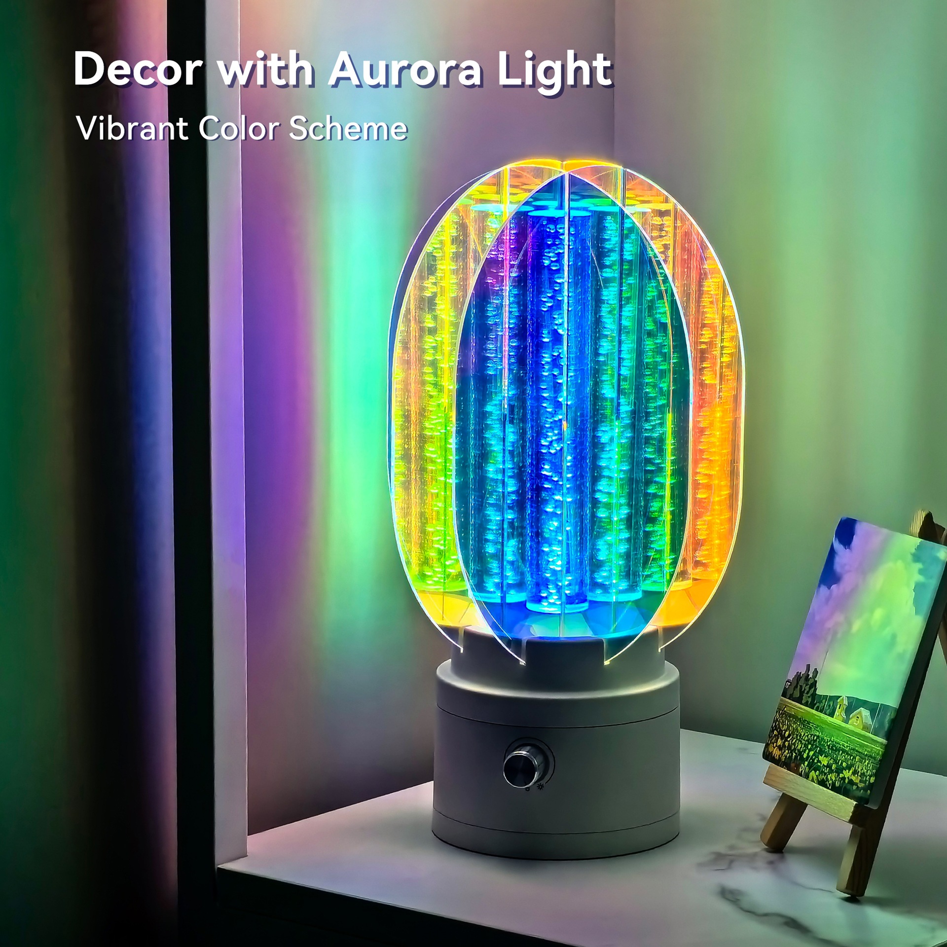🔥Last Day Promotion 70% OFF🔥3D Rotating Aurora Night Light