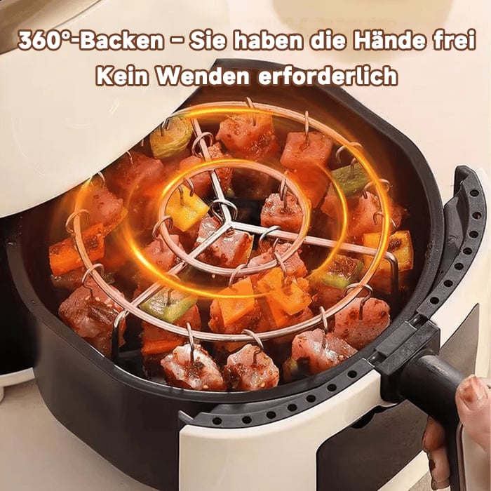 🔥Letzter Tag 50% RABATT--Luftfritteusen-Barbecue-Grill Vertikaler Kebab-Grill