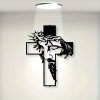 🔥Jesus Cross Metal Sign Christ Wall Art Decor 🎁Buy 2 Get 10% OFF & FREE SHIPPING