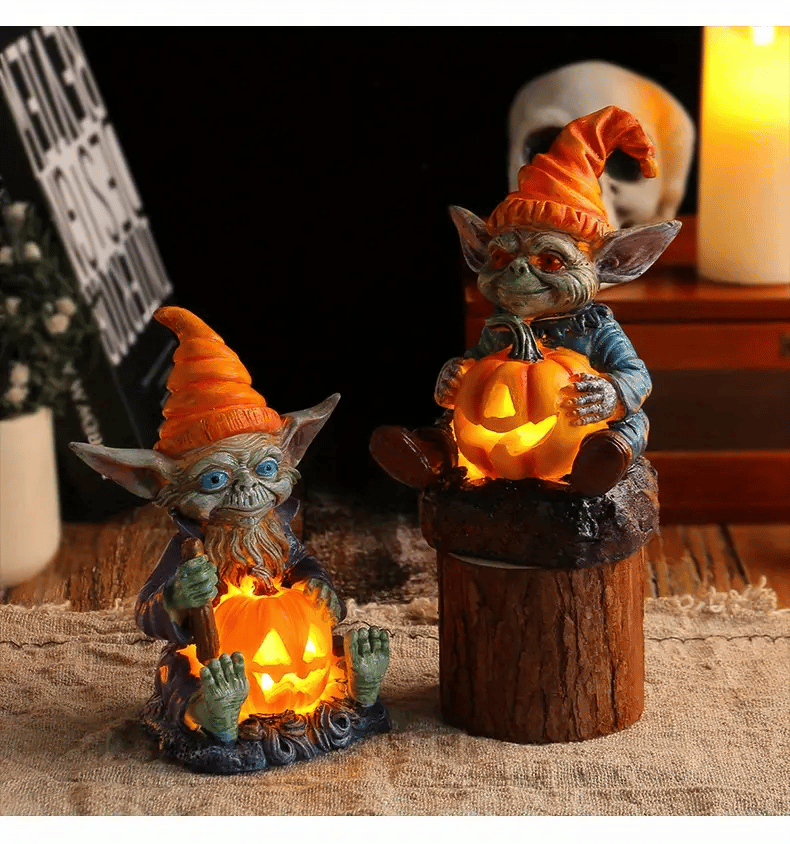 👻🎃Halloween Sale !!!  -Garden Pumpkin Gnome-Home Decor