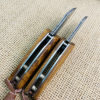 Soybean Damascus Steel Mini Pocket Knife