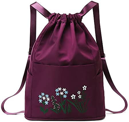 🎄CHRISTMAS SALE 70% OFF🎄Foldable Embroidered Drawstring Backpack