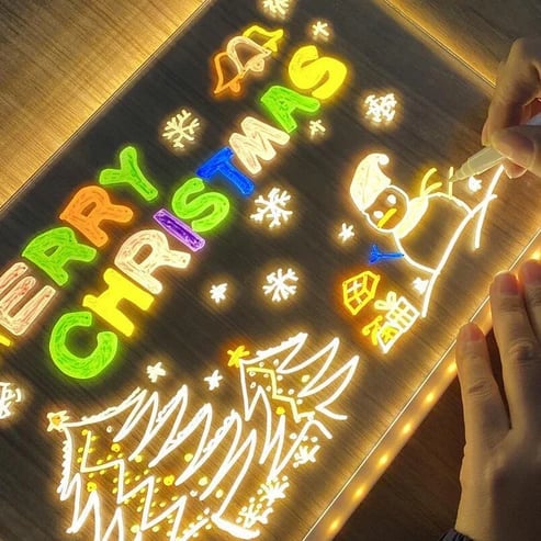 🎄TikTok Christmas Sale -70% OFF✨LED Note Board with Colors🎨