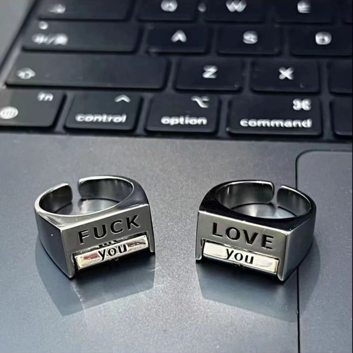 [Against&Adore Everything] 'F*CK'&'Love'Ring