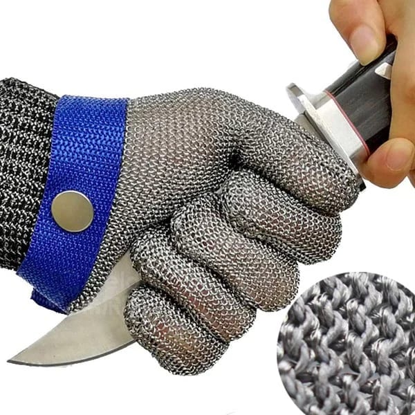 (🔥HOT SALE NOW 49% OFF) - Food Grade Stainless Steel Mesh Metal Glove