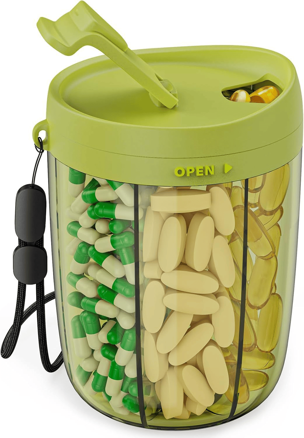 💥LAST DAY SALE 50% OFF💥Pill Dispenser Bottle⚡BUY 2 FREE SHIPPING