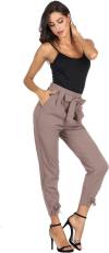 GRACE KARIN Womens Casual High Waist Pencil Pants with Bow-Knot Pockets for Work