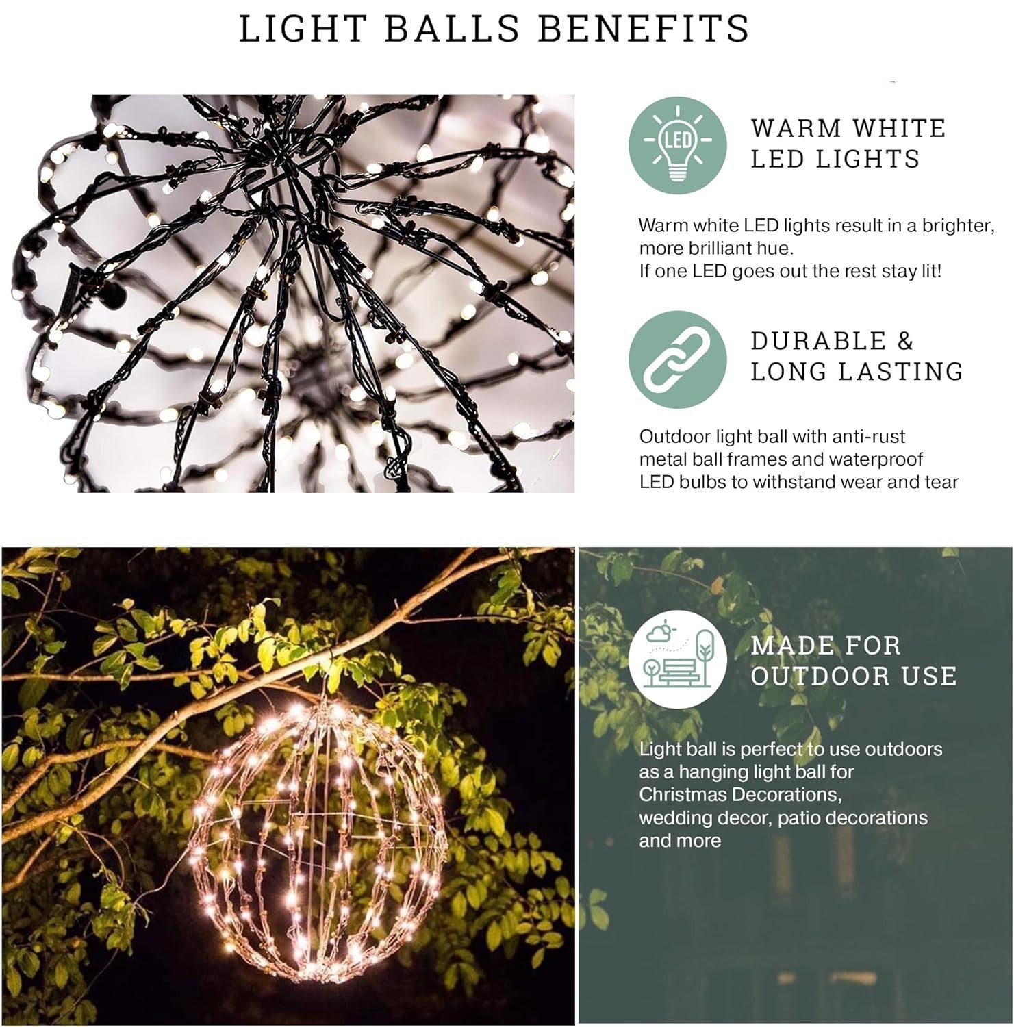 🔥Last Day Promotion 48% OFF-🎁-Durable, Waterproof, Long-lasting, Lightweight Bright Light Ball