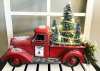 🎄Christmas Sale 🔥Red farm Truck Christmas Centerpiece