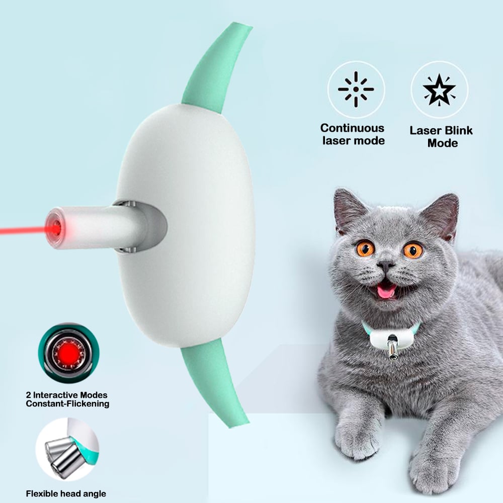 (🎄Christmas Hot Sale🔥🔥)Electric Smart Amusing Collar for Kitten