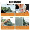 2 in 1 Ceramic Car Long Lasting Windshield Glass Water Rain Repellent