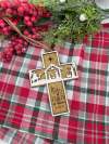 🎄Nativity Cross Scripture Christmas Ornament