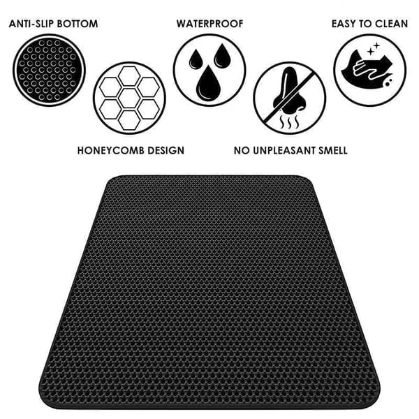 Early Christmas Hot Sale 48% OFF - Non-Slip Cat Litter Mat(BUY 2 FREE SHIPPING NOW)