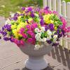 🌸 Spring Summer Home Decoration - 🌿 Fake Silk Colorful Morning Glory