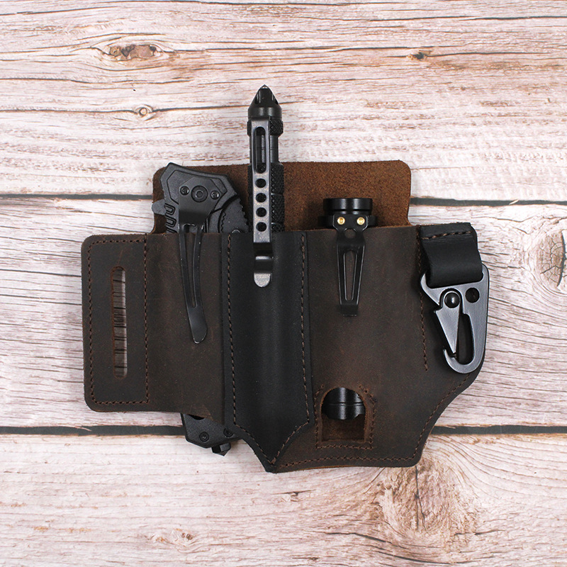 🔥Last Day Sale - 50% OFF🎁 Handmade Leather EDC Gear for Tools