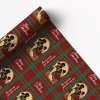 Last Day Promotion 70% OFF - 🔥Home for the Holidays Black Santa Wrapping paper