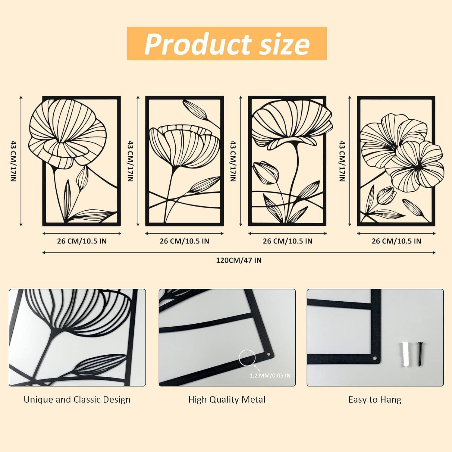 🔥 50% OFF – Limited Time Only!  Minimalist Metal Lotus Wall Art – Zen-Inspired Iron Line Wall Hanging for Home, Bedroom & Living Room Decor