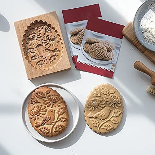 (🎁Early Christmas Sale- 49% OFF🎁)Wood patterned Cookie cutter - Embossing Mold For Cookies