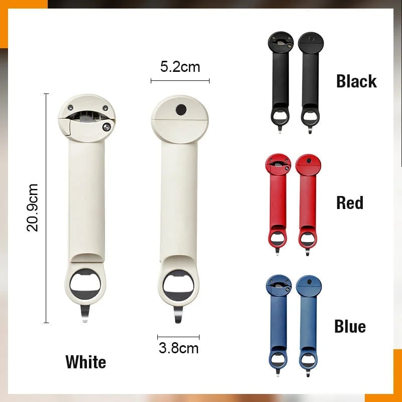 🔥(Last Day Promotion - 50% OFF) Multifunctional Retractable Bottle Opener