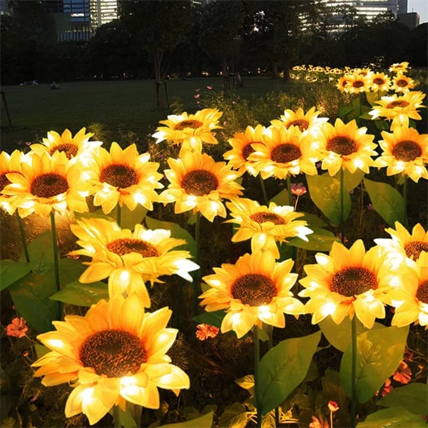 🔥LAST DAY SALE 49% OFF🌻Waterproof Solar Sunflower Light🔥