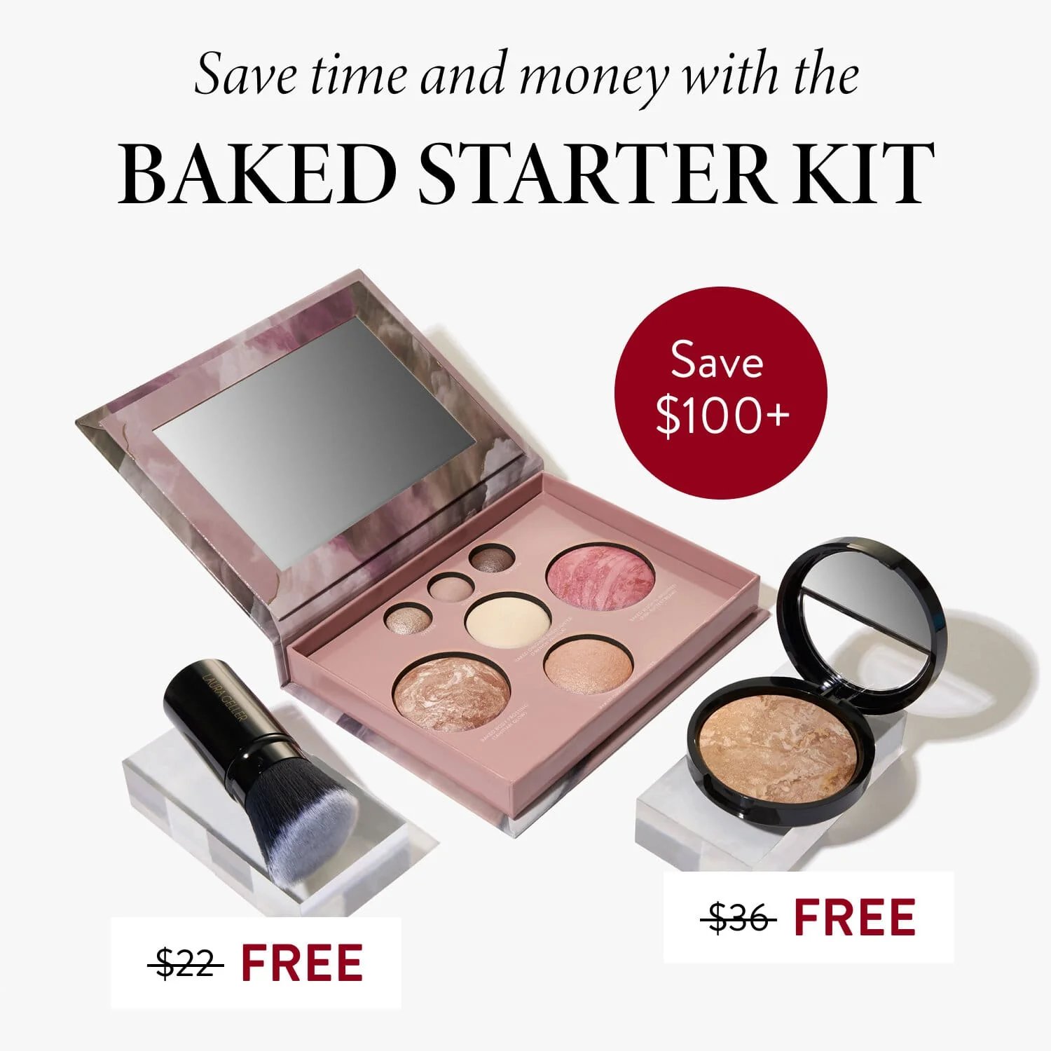 🎁TikTok Last Day Sale - 70% OFF💄Encounter a delicate makeup look and unlock the Baked Starter Kit (3PC)🥐