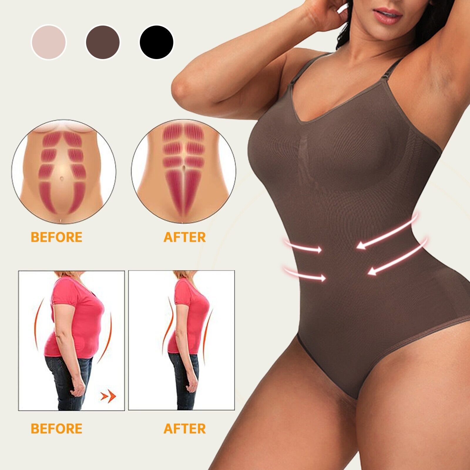 🎁LAST DAY 66% OFF🔥BODYSUIT SHAPEWEAR