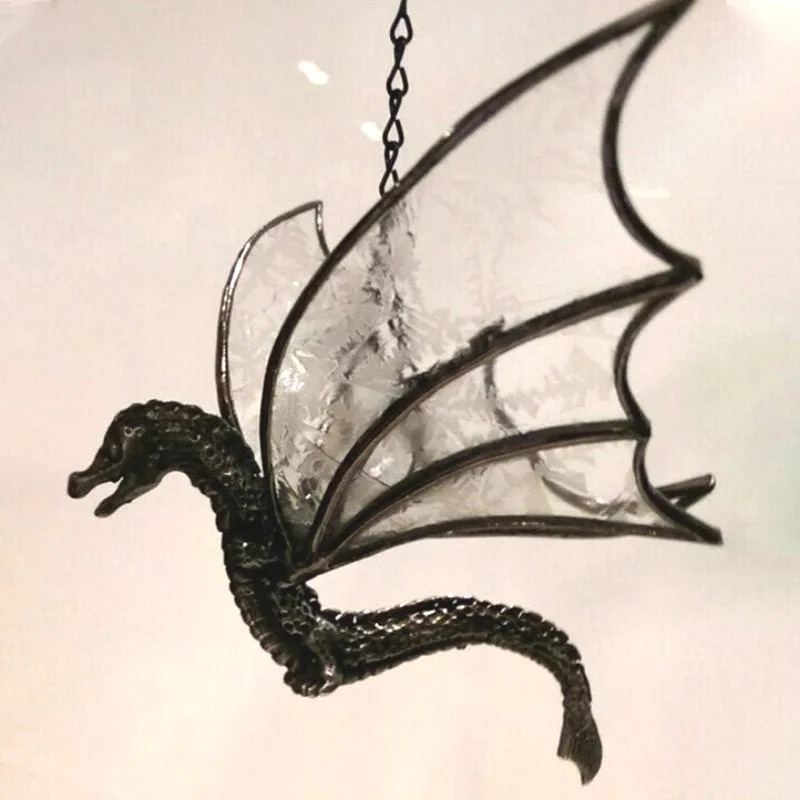 🔥Handmade Colorful Stained Hanging Dragon Decoration - Buy 4 Get Extra 20% Off & Free Shipping