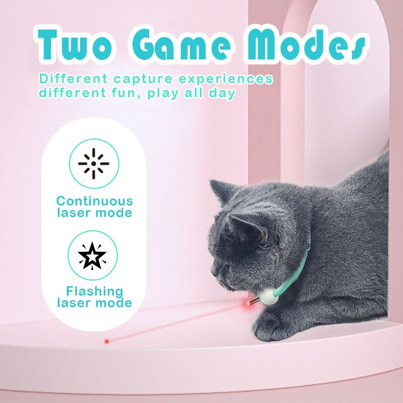 (🎄CHRISTMAS SALE NOW-48% OFF) Wearable Laser Automatic Cat Toys(BUY 2 GET FREE SHIPPING TODAY)