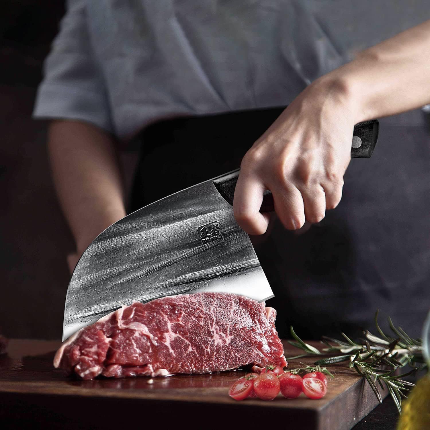 🔥 Hand-Forged Serbian Chef Knife – Built for a Lifetime of Cooking
