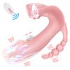 SHEMESIX - Women's Tongue Sucking Vibrating Masturbation Device Pulling Wearing Butterfly Jumping Egg Sexual Toys