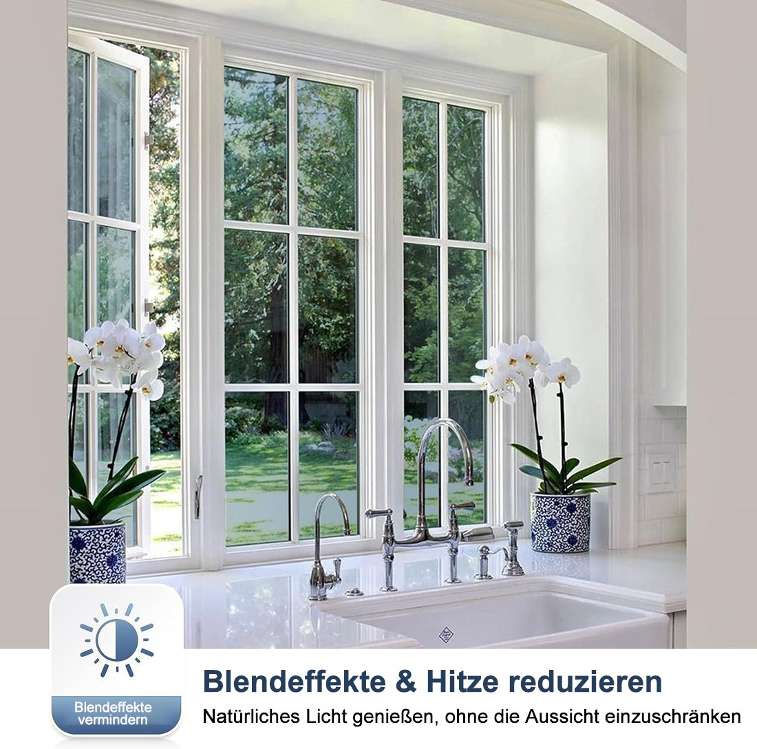 📢Letzter Tag: 49% Rabatt🔥Anti-UV-reflektierende Fensterfolie mit 100 % Sichtschutz