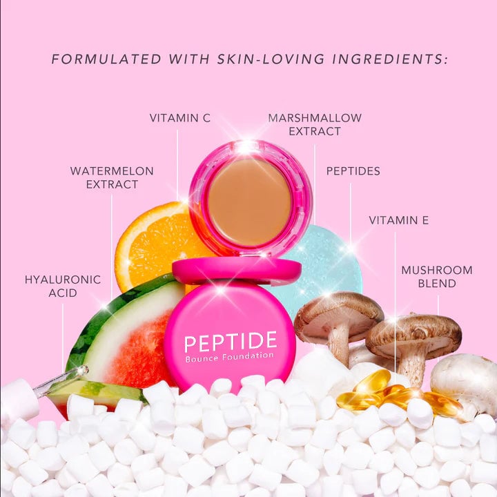 💕Final 3 Hours: 60% OFF 🔥 Peptide Bounce  Foundation