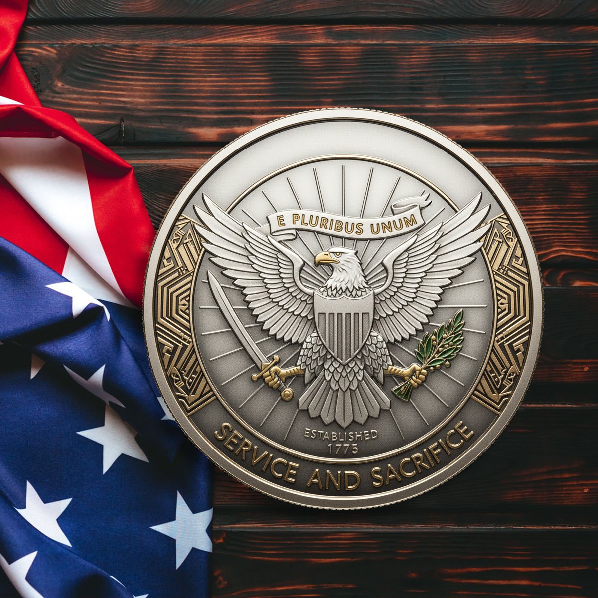 💥Celebrate 250th Anniversary U.S. Marine Corps Commemorative Coin
