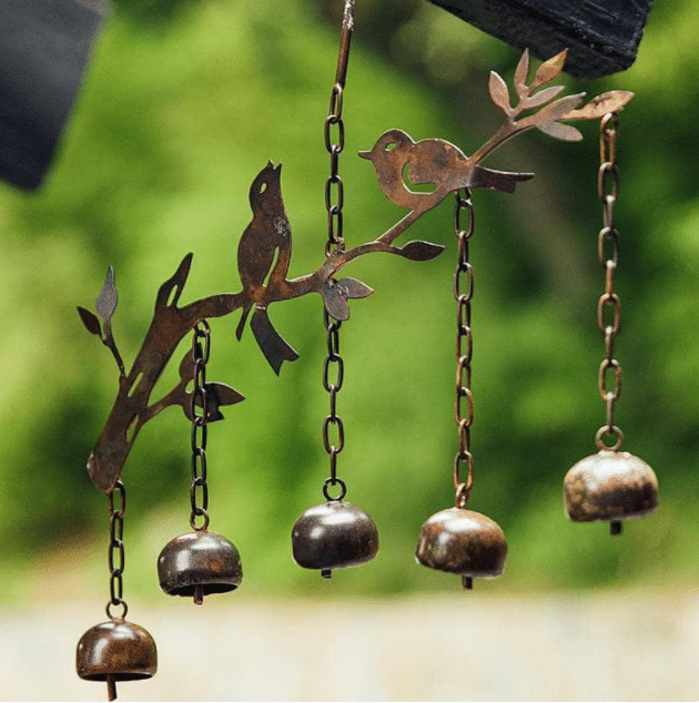 Flickering bell bird with wind chimes(Buy 2 Free SHipping)