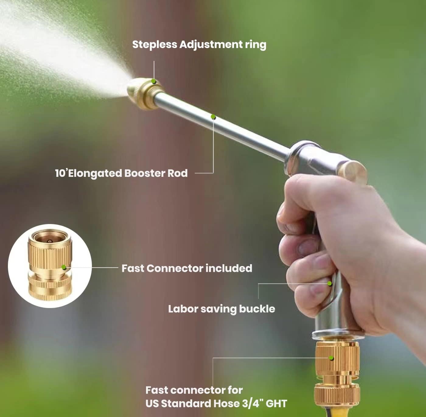 💥LAST DAY SALE 50% OFF💥Garden Hose Nozzle⚡BUY 2 FREE SHIPPING
