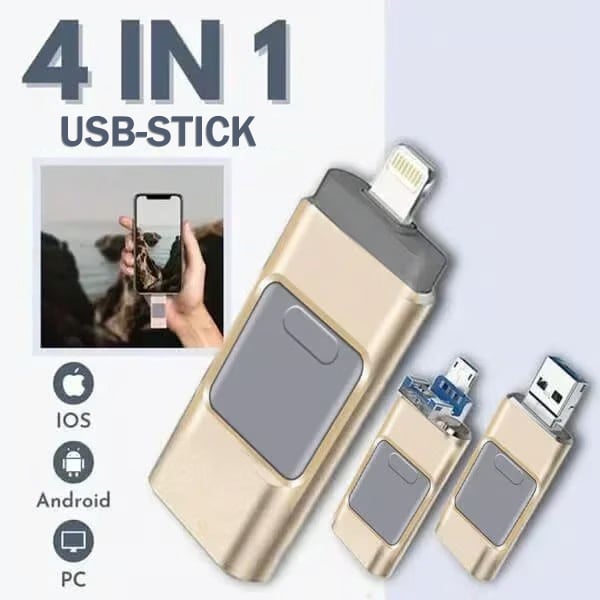 🏆 4-in-1-Hochgeschwindigkeits-USB-Multi-Drive-Flash-Laufwerk⚡️