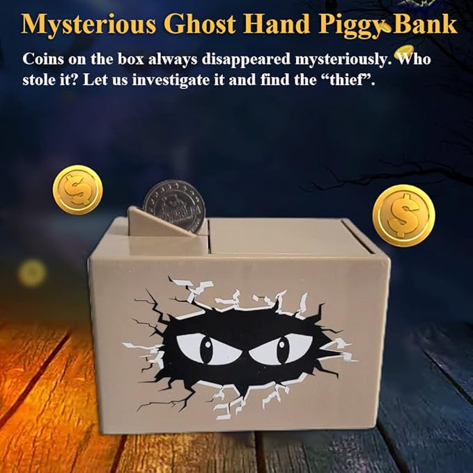 (🌲EARLY CHRISTMAS SALE - 49% OFF) Ghost Hand Piggy Bank, 🎁Buy 3 Get Extra 20% OFF TODAY!