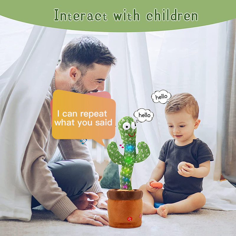 (🎄Christmas Hot Sale🔥🔥)The Funny Dancing Cactus Toy(BUY 2 FREE SHIPPING)