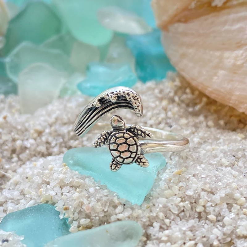 🌊Baby Sea Turtle Ring