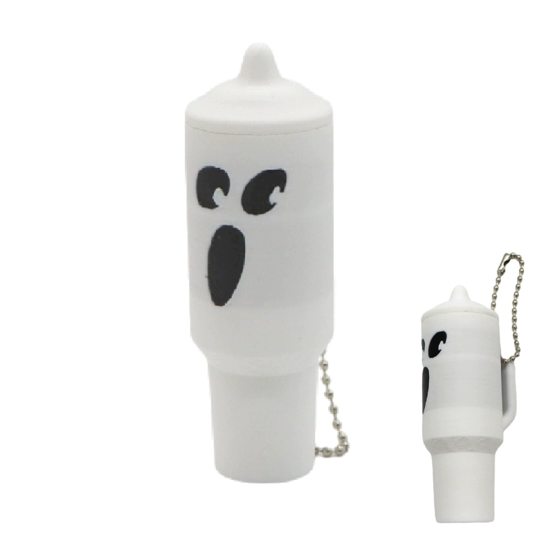 🎁TikTok Last Day Sale - 70% OFF🎉Lipstick Anti-Loss Keychain — Dual Themes: Halloween Pumpkin & Christmas Reindeer（With a key ring）