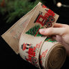 ✨Early Christmas Sale 49% OFF🎁Christmas Ribbon Decoration Of Imitation Linen Fabric